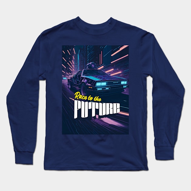 Cyberpunk ride on Long Sleeve T-Shirt by By_Russso